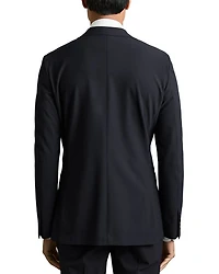 Notch Lapel Stretch Blazer
