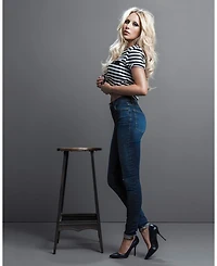 x Alix Earle The High Rise Skinny Jeans Flaunt