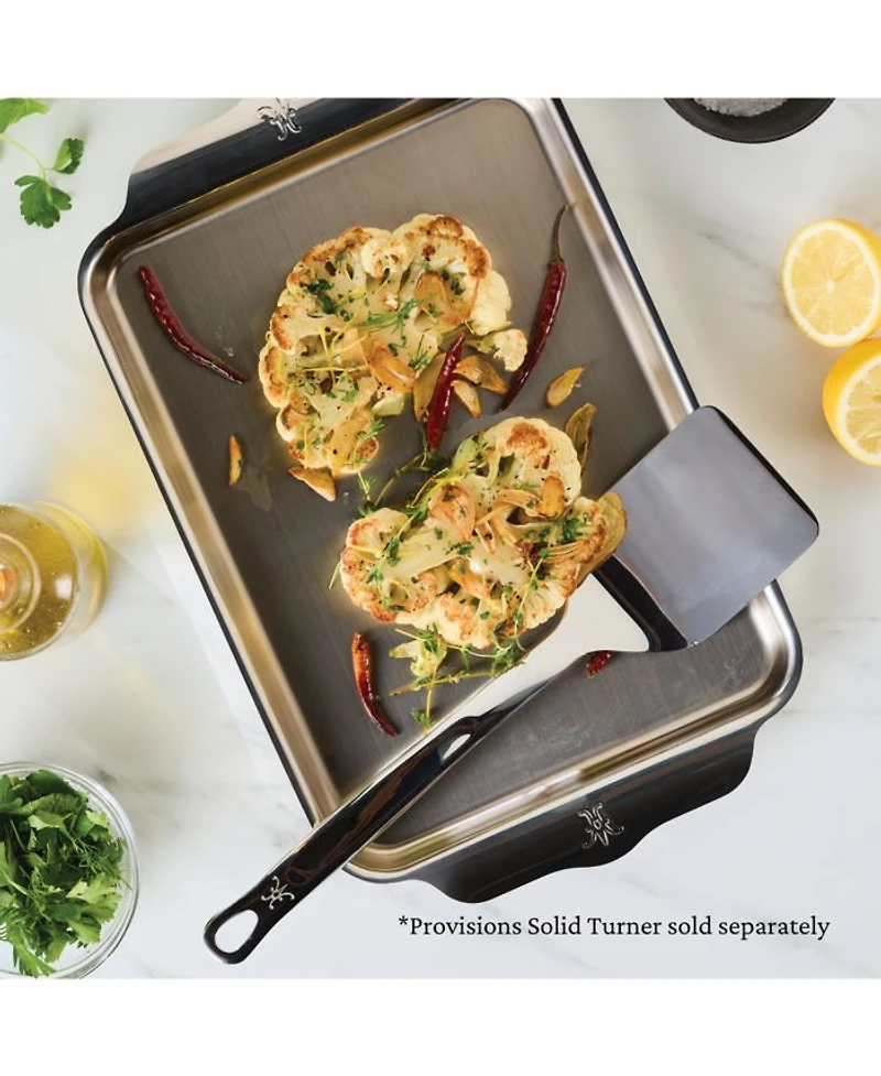 OvenBond® 9" x 12" Tri-ply Clad Stainless Steel Quarter Sheet Pan