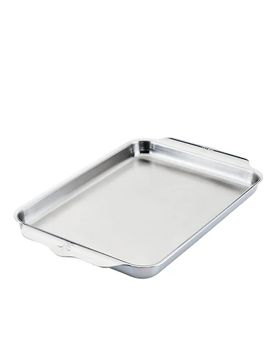 OvenBond 9 x 12 Tri-ply Clad Stainless Steel Quarter Sheet Pan