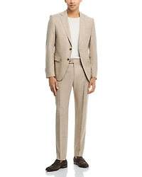 Genius Melange Slim Fit Suit Pants