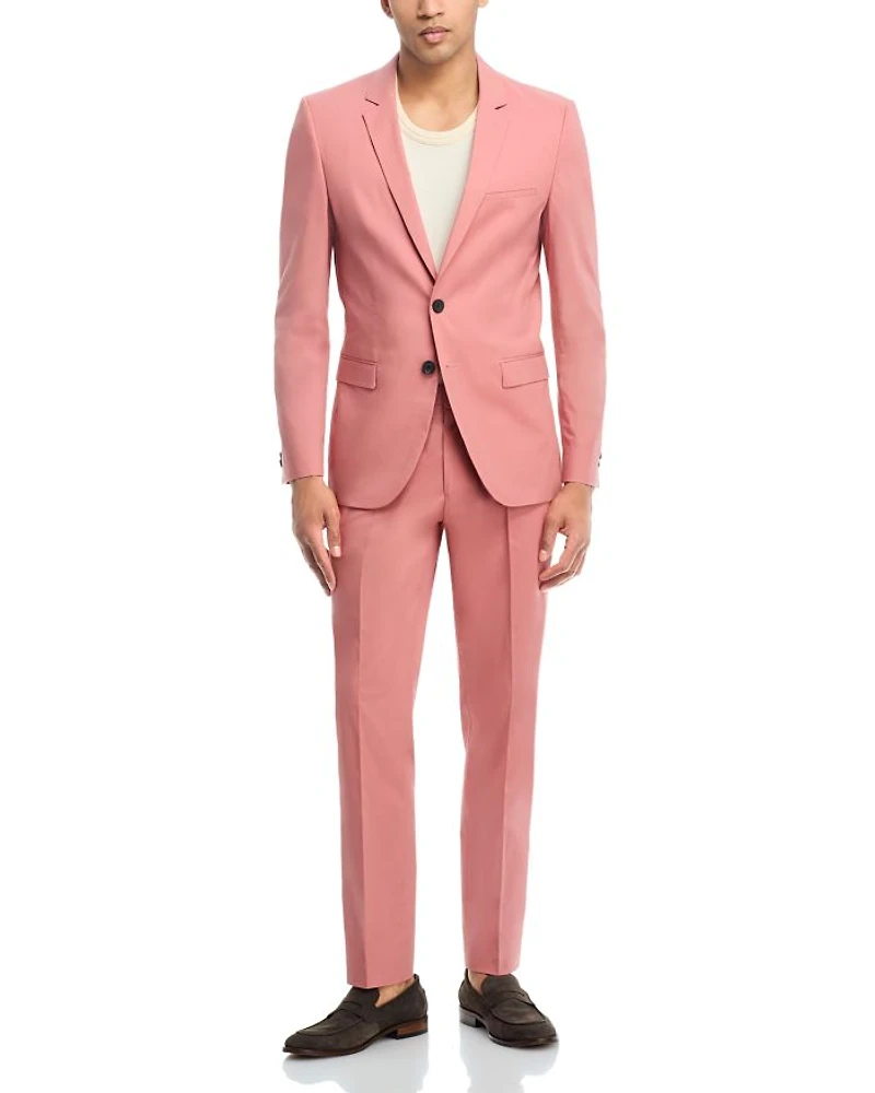 Hesten Cotton Stretch Extra Slim Fit Suit Pant