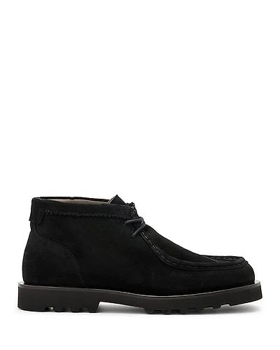 Allsaints Men's Skiff Apron Toe Lace Up Chukka Boots
