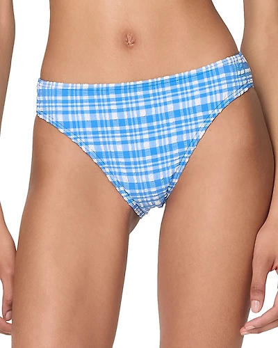 kate spade new york Check High Cut Bottom
