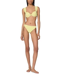 Check Underwire Bra Top