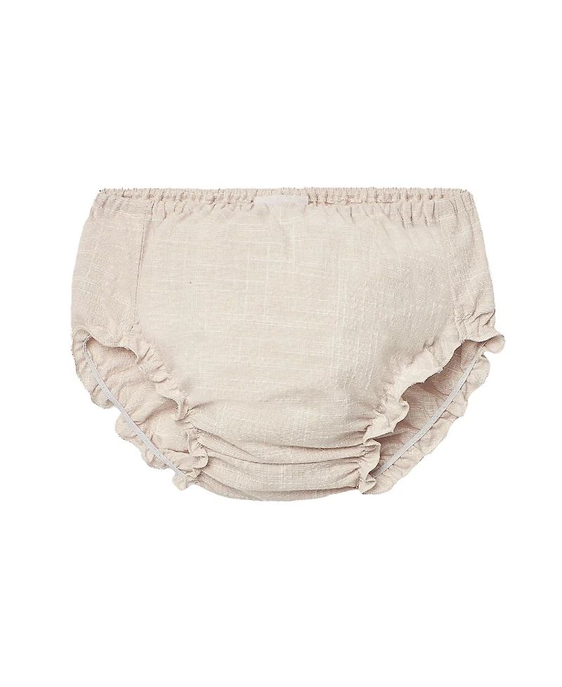 Paz Rodriguez Girls' Lino Fabric Bloomers - Baby