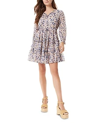 Sam Edelman Savana Floral Tiered Easy Dress