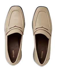 Women's Heidi Almond Toe Block Heel Loafers