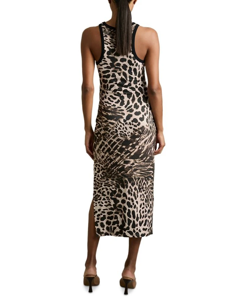 Lily Printed Jersey Dress