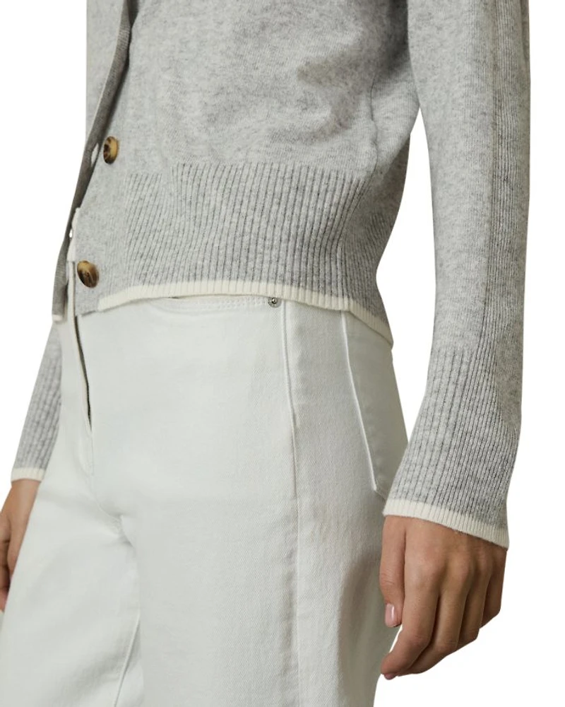V Neck Cardigan Sweater