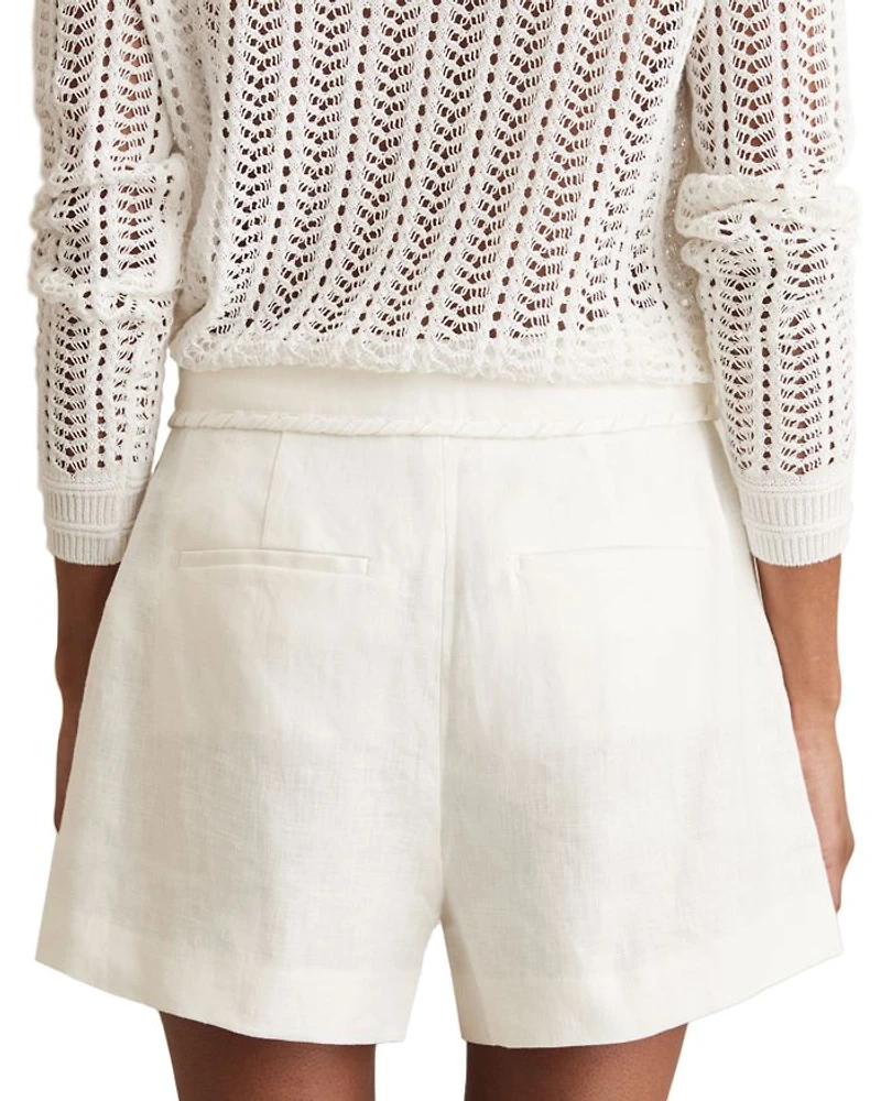 Fawn Linen Shorts