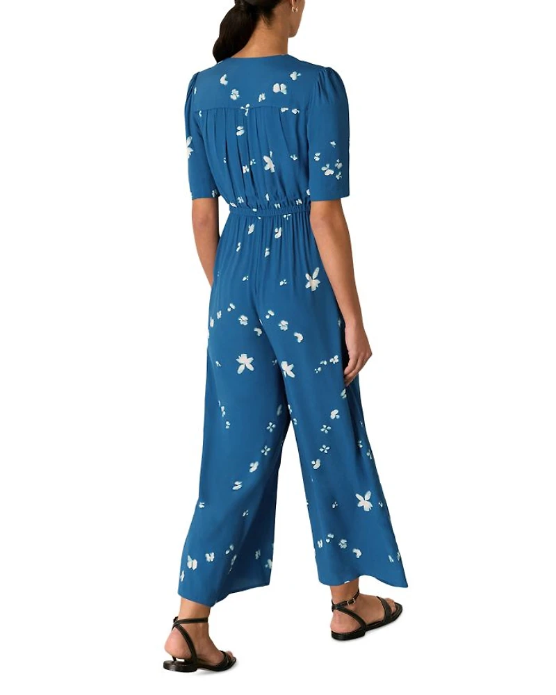 Sun Bleached Floral Jumpsuit