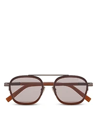 Orizzonte I Acetate & Metal Sunglasses, 51mm