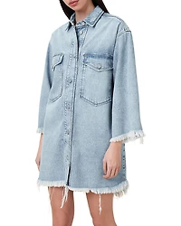 Allsaints Faye Denim Mini Dress