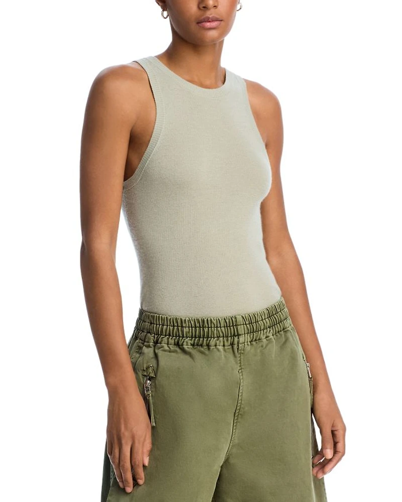 Knit Cashmere Tank Top