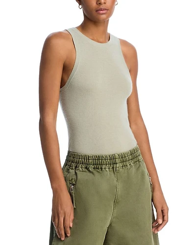 Knit Cashmere Tank Top