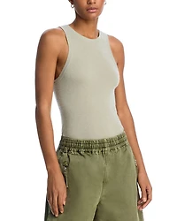 Knit Cashmere Tank Top