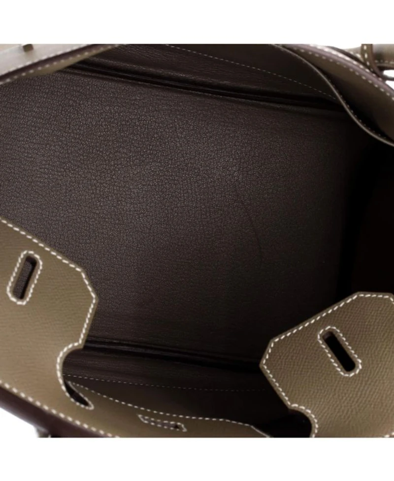 Birkin 30 Handbag Epsom with Palladium Hardware