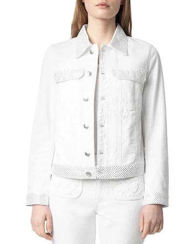 Kioky Strass Denim Jacket