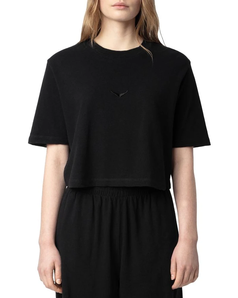 Mila Cropped Tee