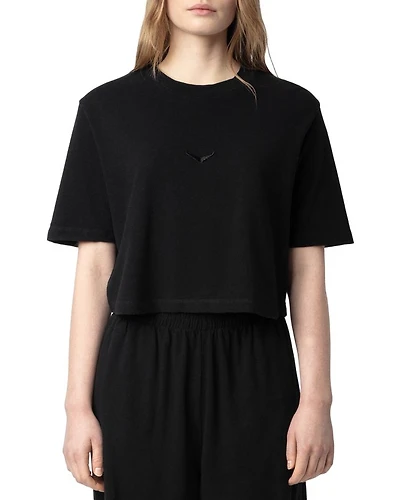 Mila Cropped Tee