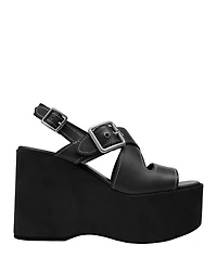 Women's Archival Buckled Platform Sandals