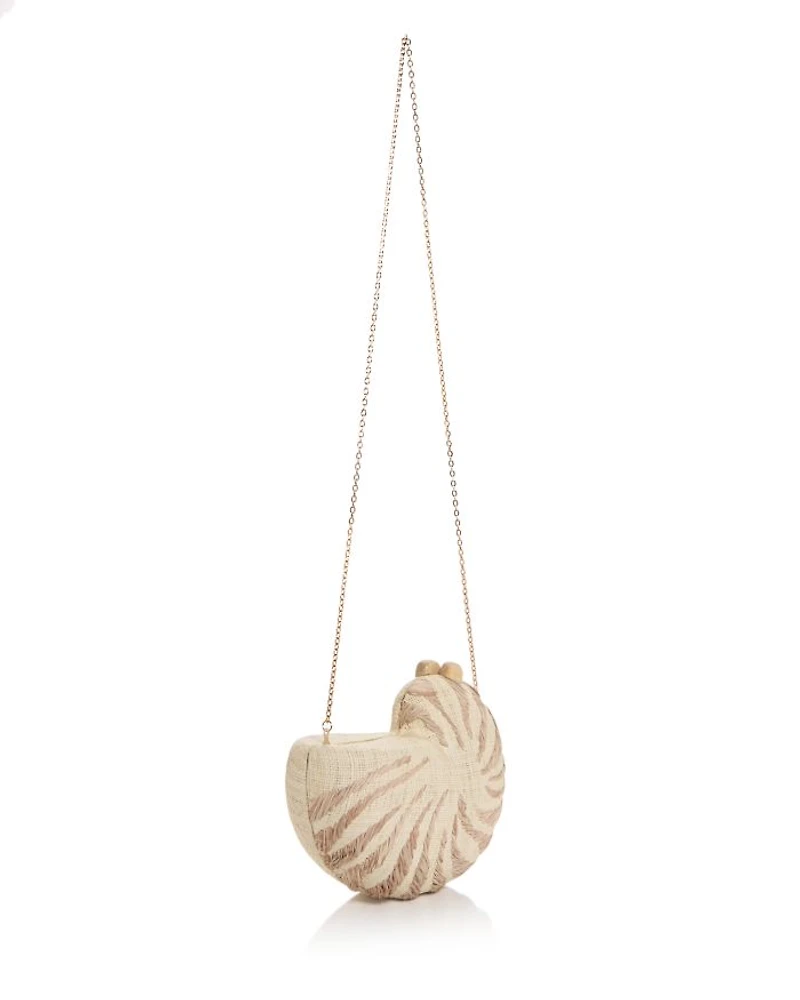 Anna Straw Clutch