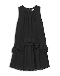 Luni Sleeveless Ruffled Dress