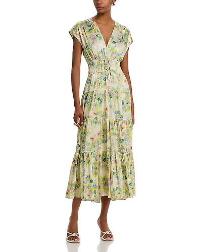 Derek Lam 10 Crosby Fatima Floral Midi Dress