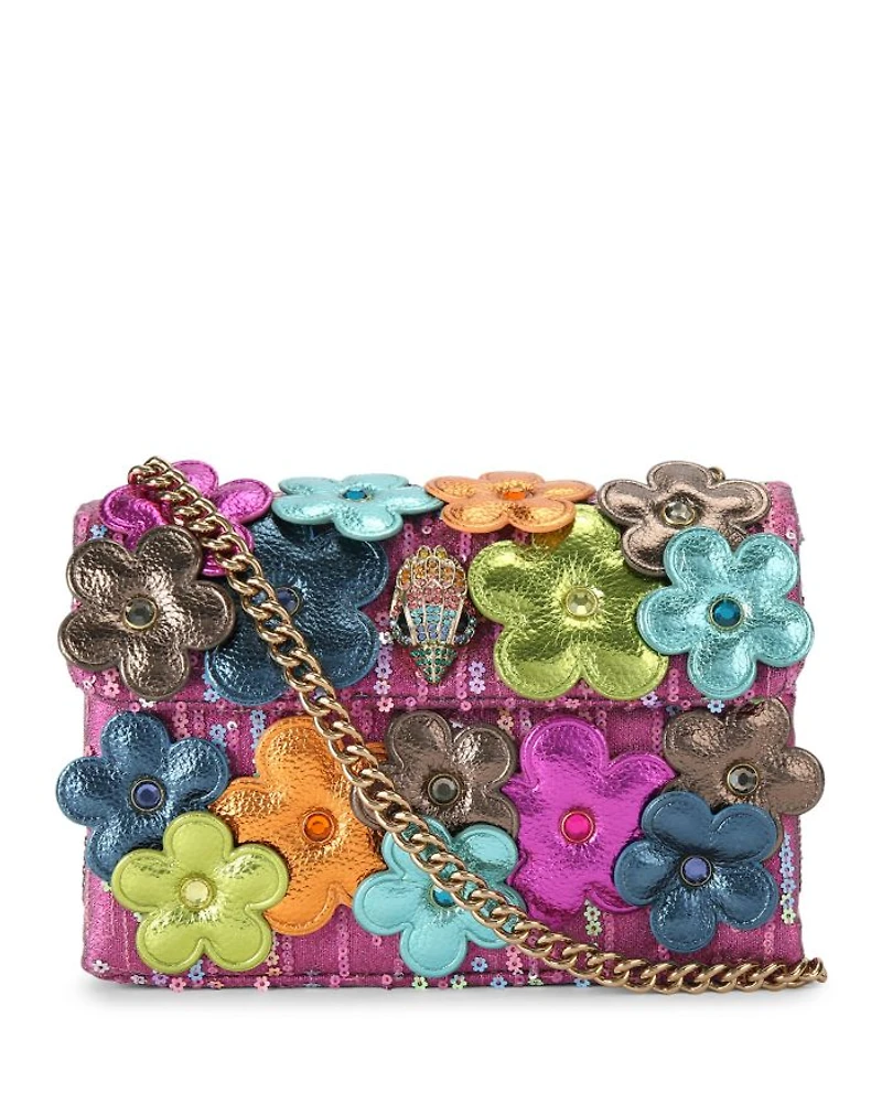 Medium Kensington Daisy Shoulder Bag