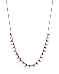 Bloomingdale's Fine Collection Ruby & Diamond Statement Necklace