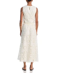 Square Crochet Maxi Skirt - Exclusive