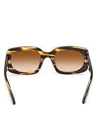 Icon Collection Rectangle Sunglasses, 54mm