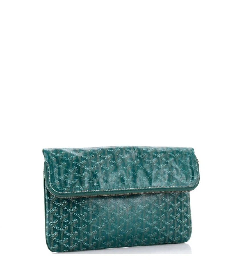 Saint Marie Clutch Coated Canvas
