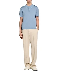 Pablo Slim Fit Knit Polo Shirt