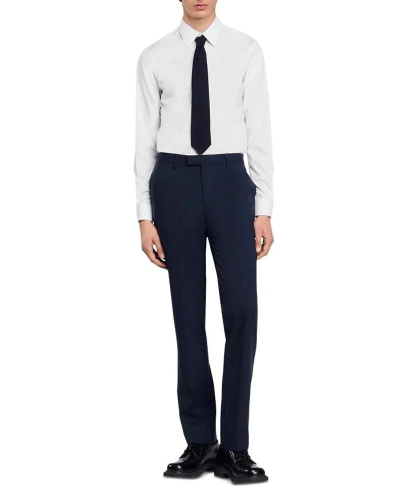 Wool Suit Trousers