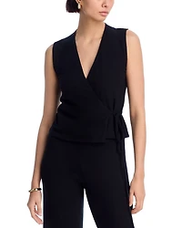 Lauren Sleeveless Wrap Top