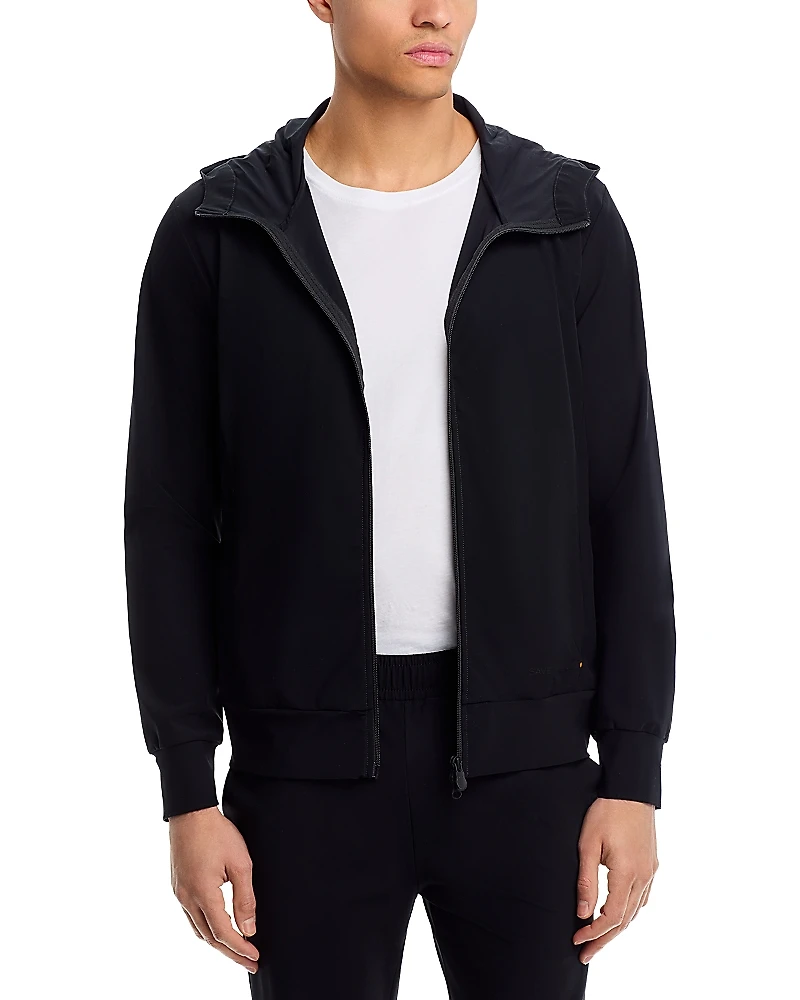 Save the Duck Luiz Hooded Zip Front Jacket