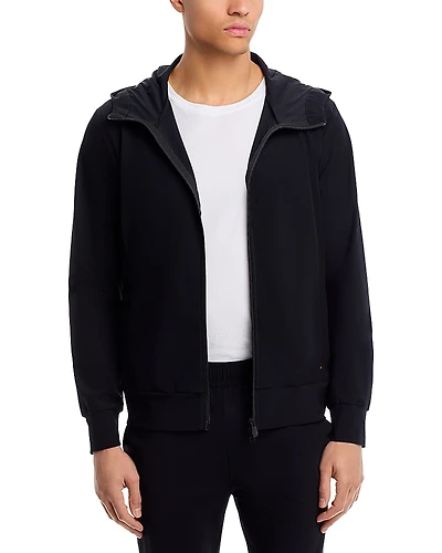 Save the Duck Luiz Hooded Zip Front Jacket