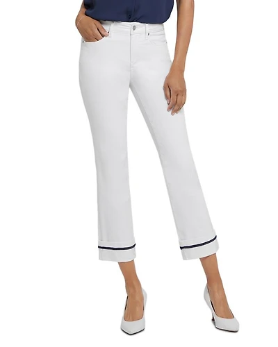 Marilyn Mid Rise Straight Ankle Jeans