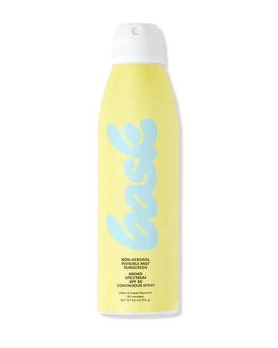 Non Aerosol Continuous Spray Invisible Mist SPF Sunscreen 5.5 oz