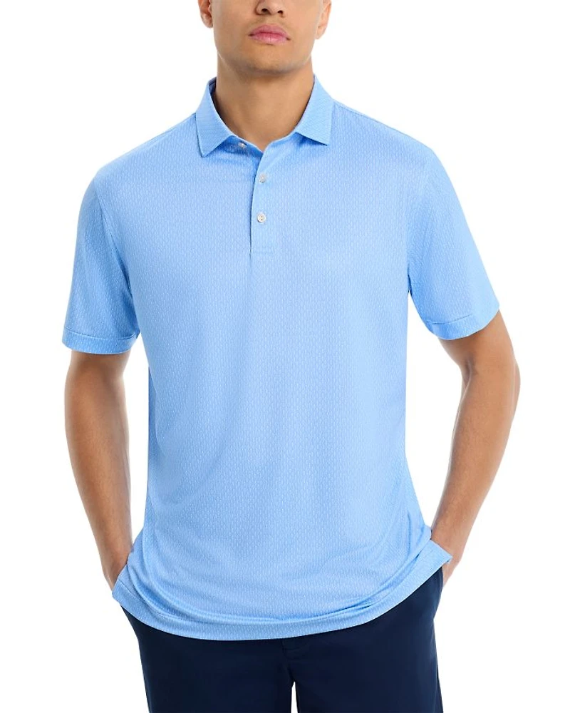 Shake It Up Textured Performance Polo Shirt