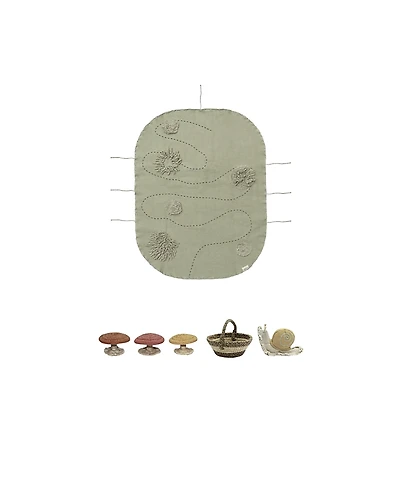 Lorena Canals Unisex Snail Toy Set for Children - Age 3+ Years