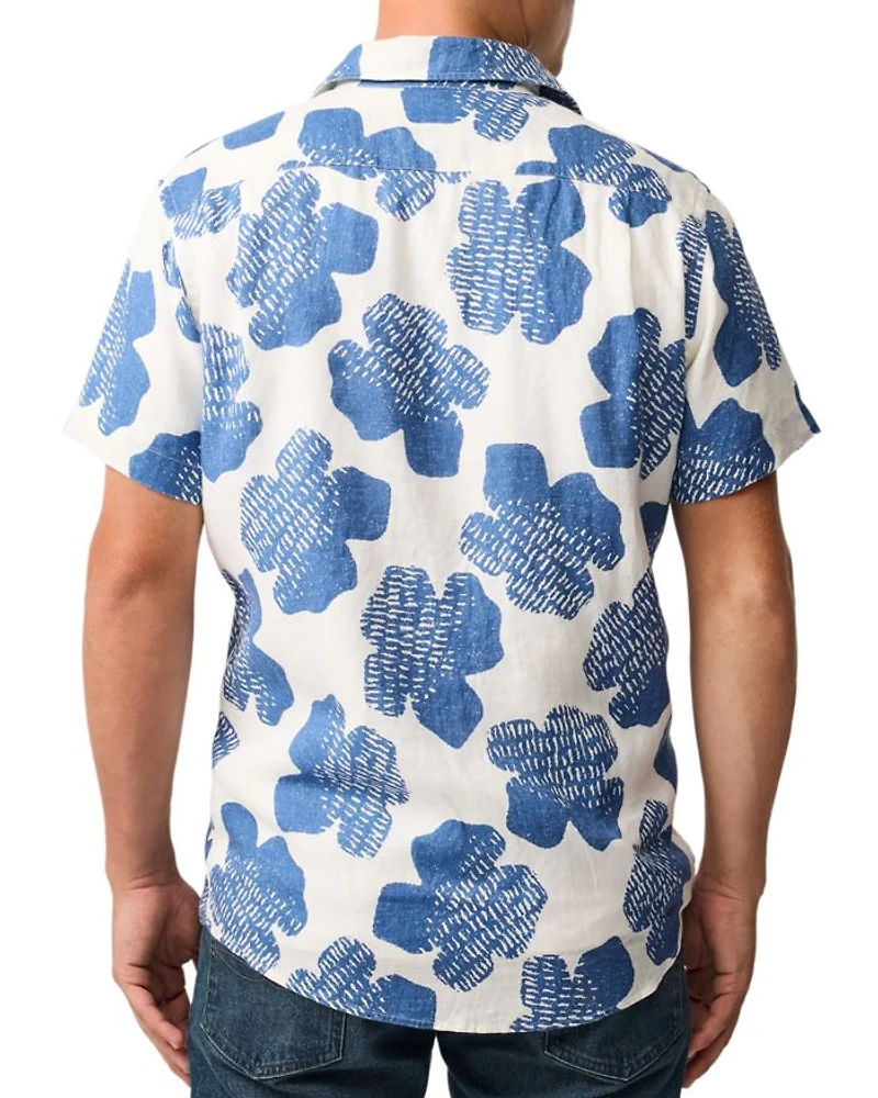 Donnelly Linen Floral Print Shirt
