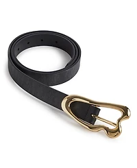 Signature Thin Buckle Belt