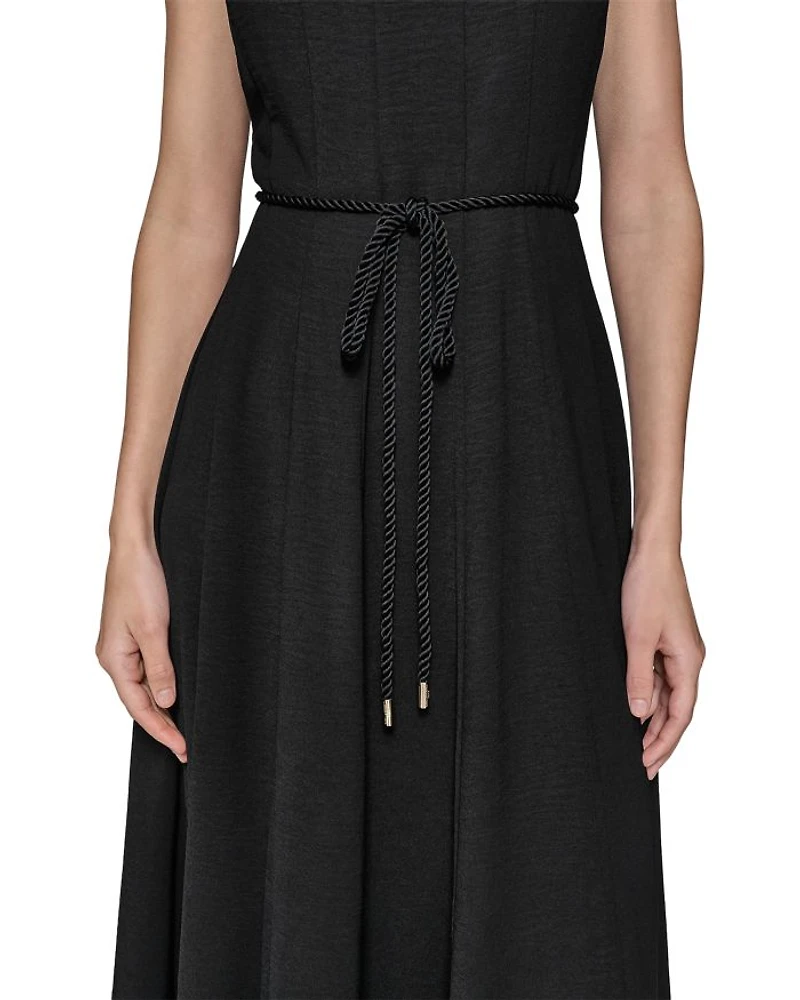 A Line Midi Dress