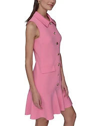 Collared A Line Dress