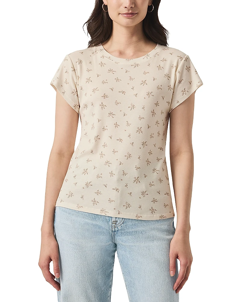 Splendid Faye Crewneck Printed Tee