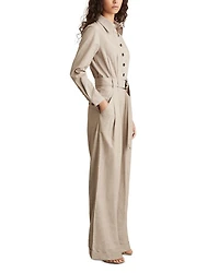 Abigail Tailored Belted Jumpsuit