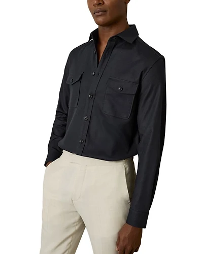 Twin Pocket Textured Shirt